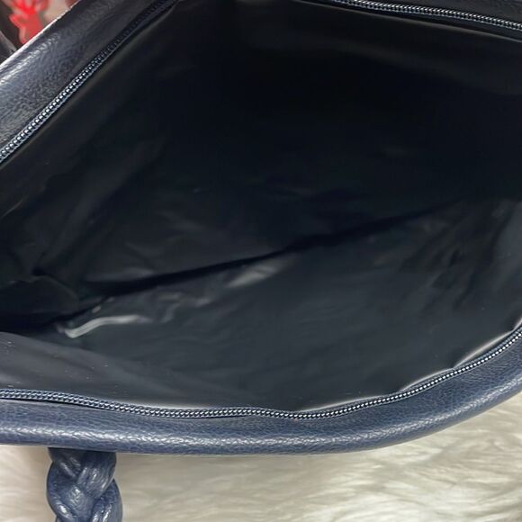 Robert-Lyn Creations Tapestry Handbag, Blue with Southwestern Design, NWT - Picture 6 of 7